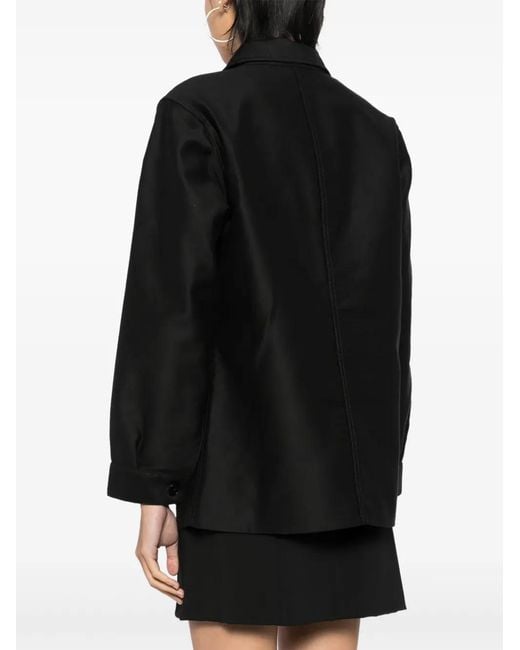 Agnes B. Black Oversized Jacket