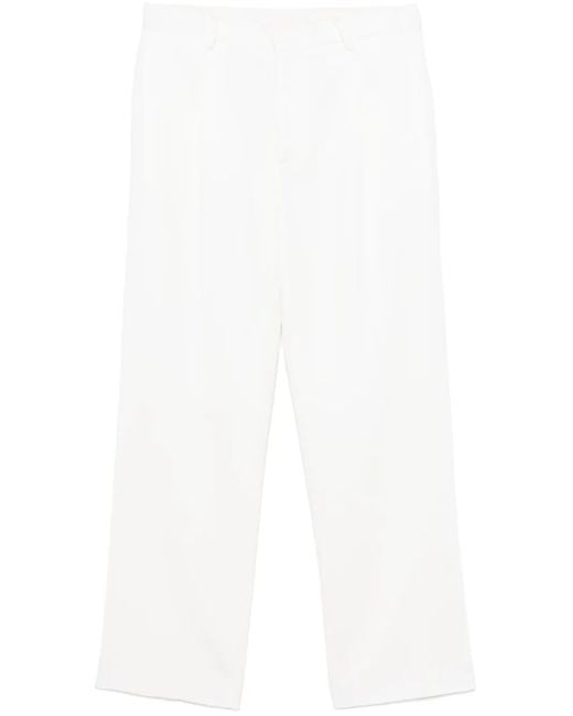 Pantalones de vestir Lardini de hombre de color White