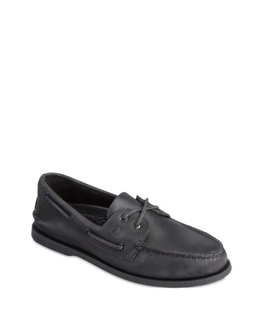 Sperry Top-Sider Black Authentic Original 2-Eye Boat Shoes