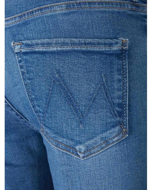 Mother Blue The Weekender Flared Jeans