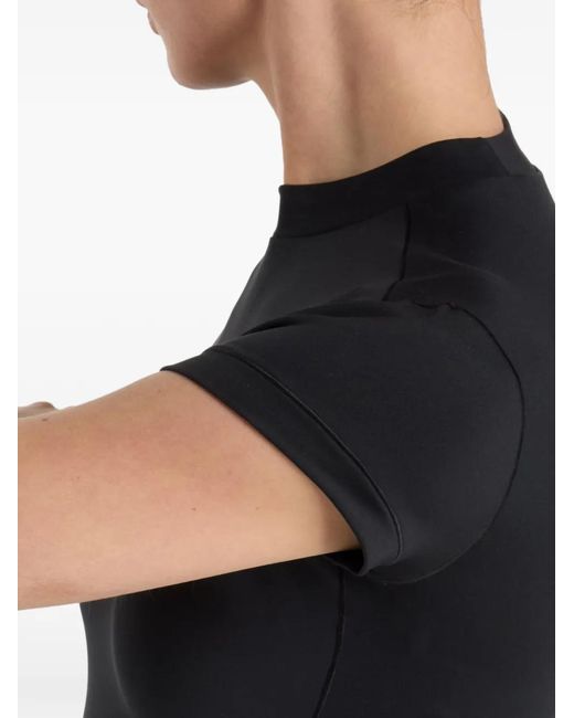 New Balance Black Nb Define Fitted Short-Sleeve T-Shirt