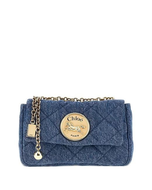 Chloé Blue Heritage Crossbody Bag