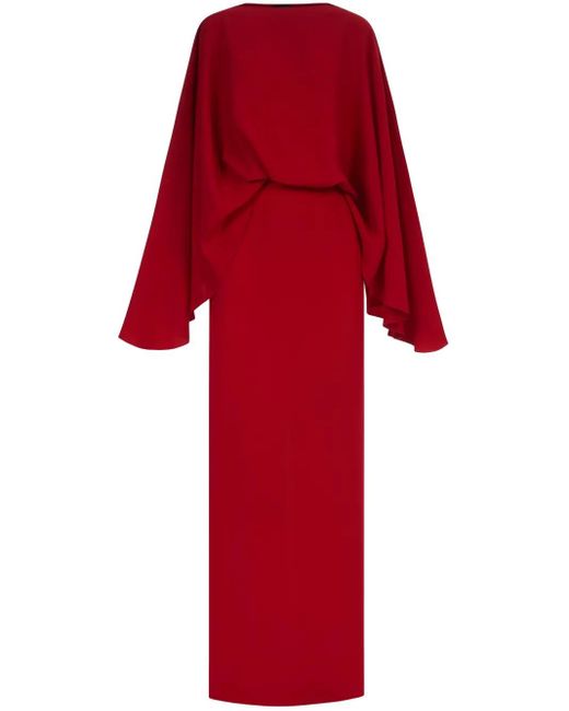 ‎Taller Marmo Red Eolia Maxikleid