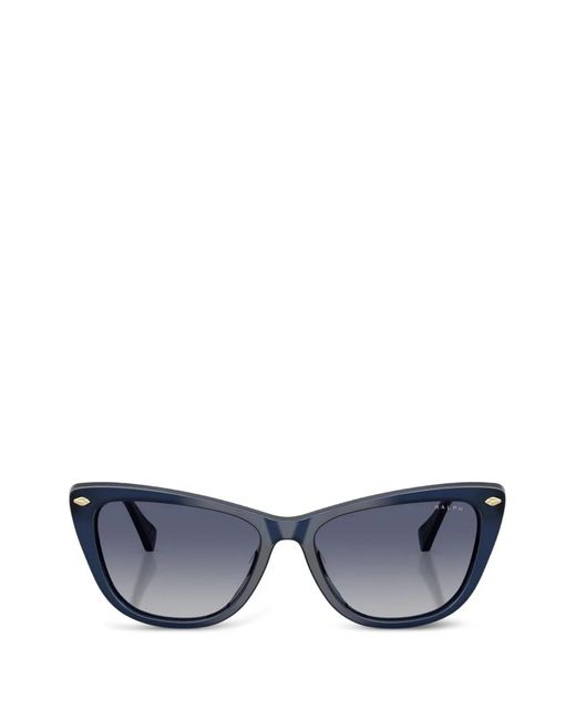 Polo Ralph Lauren Blue Cat-Eye Sunglasses