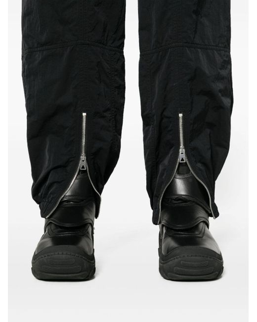 Bottega Veneta Black Elasticated-waistband Trousers for men