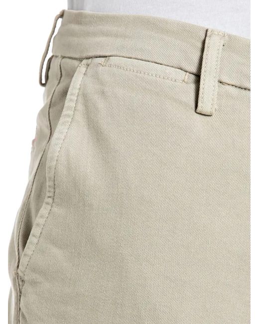 Vaqueros con botones Replay de hombre de color Natural