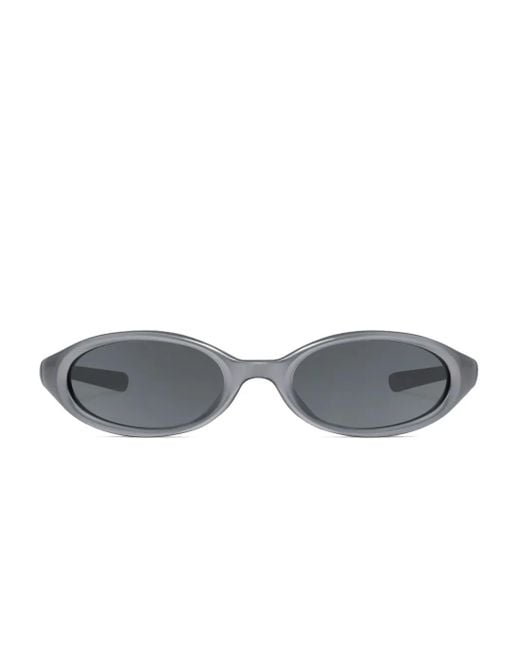 Maison Margiela Gray X Gentle Monster Wraparound-Frame Sunglasses for men