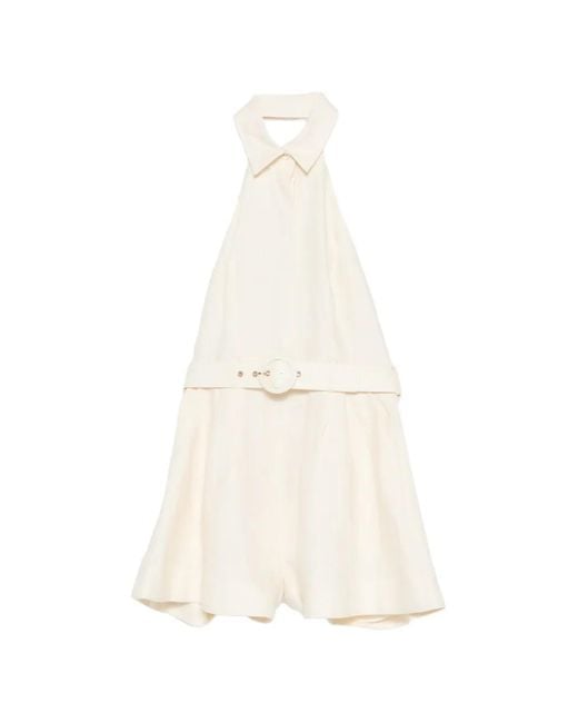 Zimmermann White Awaken Playsuit