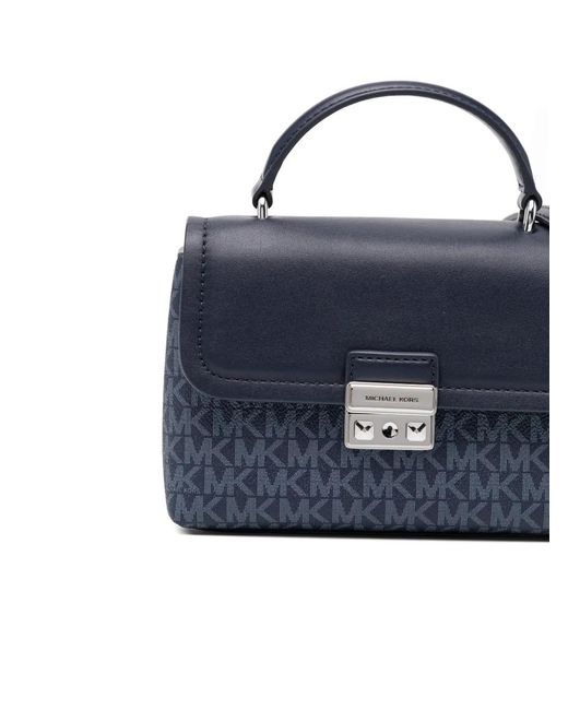 Michael Kors Blue Tribeca Crossbody Bag