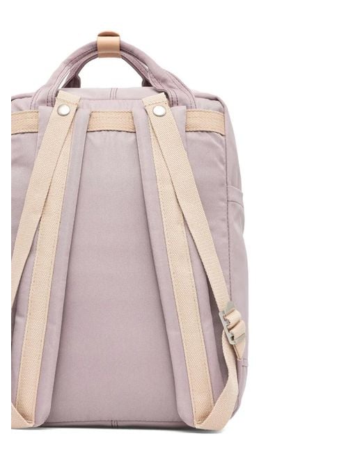 Doughnut Pink Macaroon Buckle-Detail Backpack