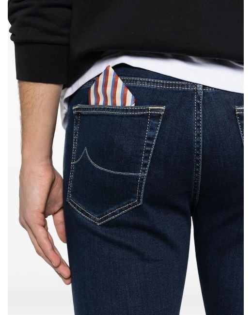 Jacob Cohen Blue Nick Dark Jeans for men