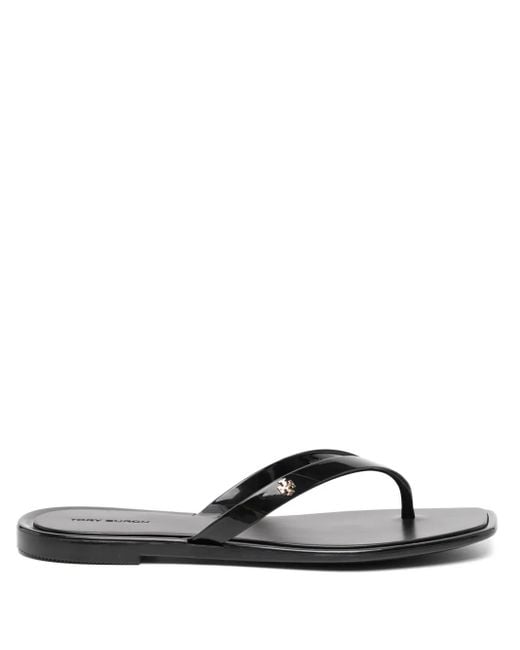Tory Burch Black Roxanne Flip-Flops