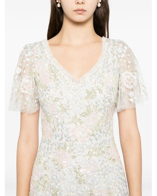 Needle & Thread White Cressida Gown