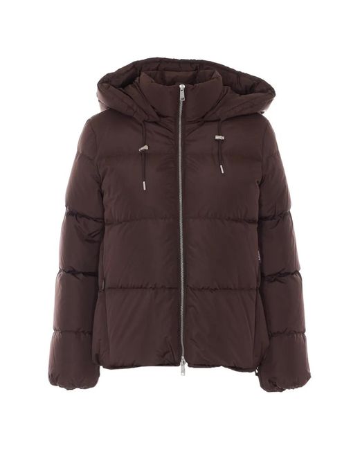 Add Brown Hooded Ped Coat