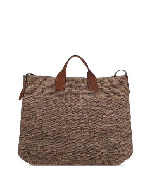 Borsa Tote Flamingo di IBELIV in Brown