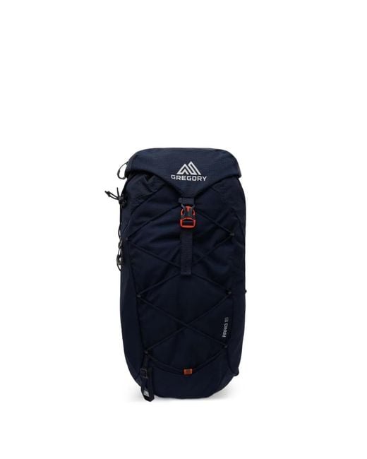 Gregory Blue Arrio 18 Logo-Print Backpack