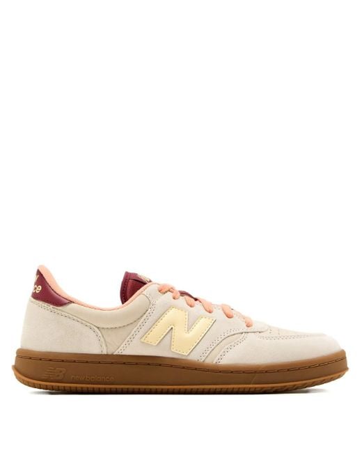New Balance T500 ローカット スニーカー Pink