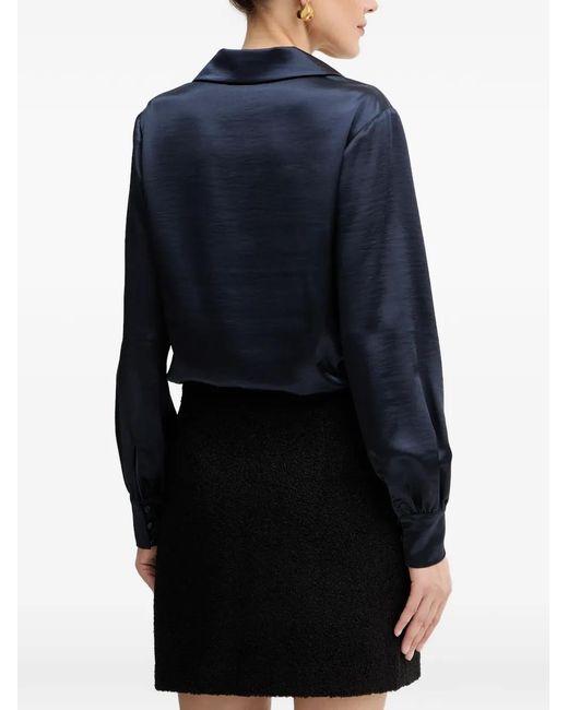 Top Con Cuello En V Guess de color Blue