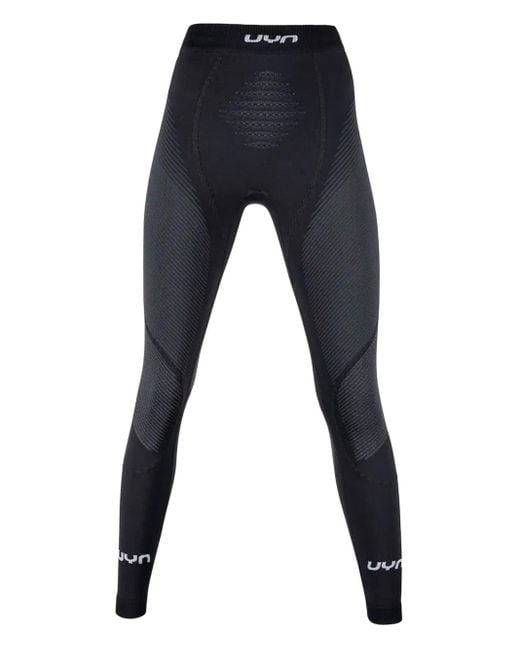Uyn Legging Met Logoprint in het Black