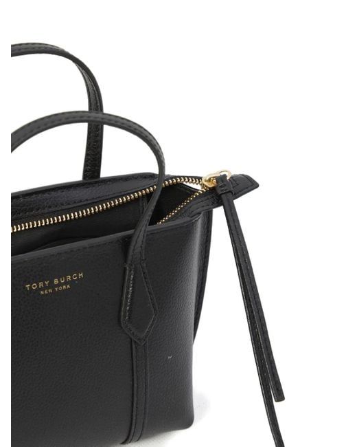 Tory Burch Black Mini Perry Tote