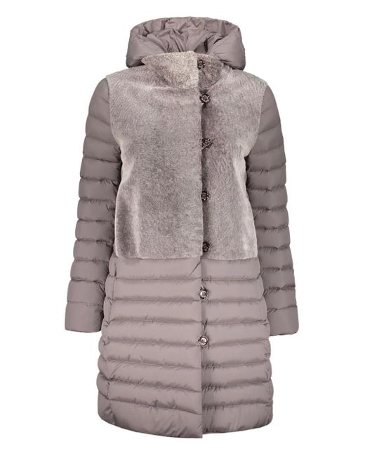 Moorer Gray Namie Coat
