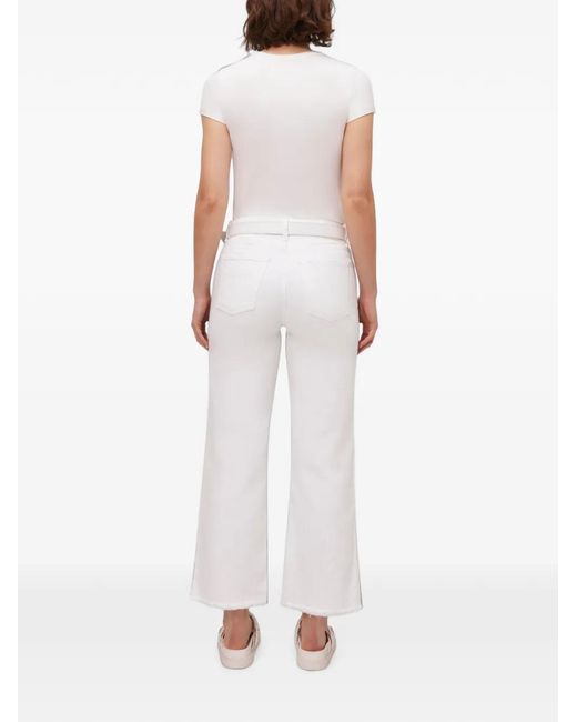 Jonathan Simkhai White Short-Sleeve T-Shirt
