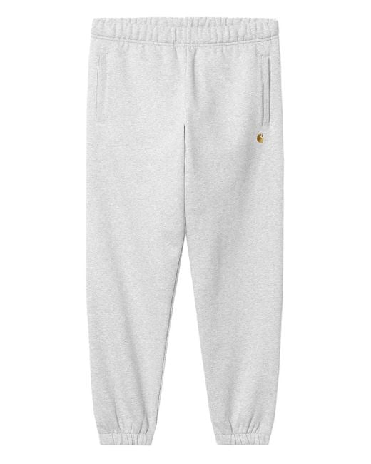 メンズ Carhartt Chase トラックパンツ White