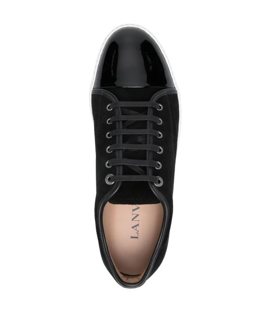 Lanvin Black Dark Sneakers for men