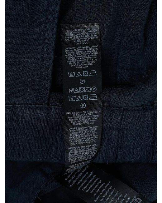 Rag & Bone Blue Evan Elasticated Trousers for men