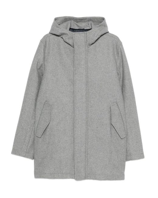 Manuel Ritz Parka mit Kapuze in Gray für Herren