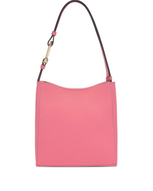 Furla Nuvola Leren Mini Bucket-Tas in het Pink