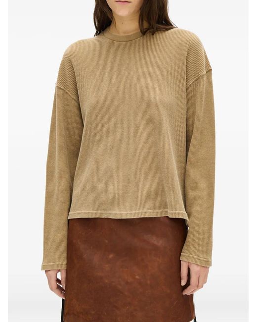 Pull À Imprimé Graphique Ann Demeulemeester en coloris Natural