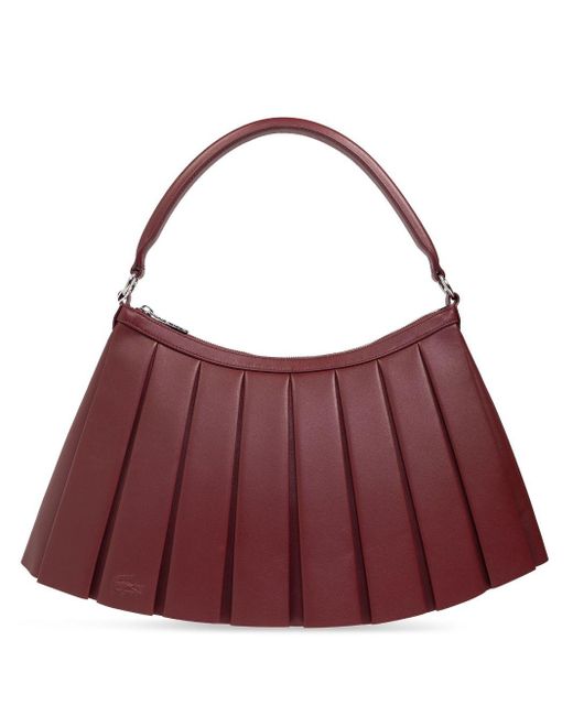 Lacoste Purple Runway Lenglen Shoulder Bag