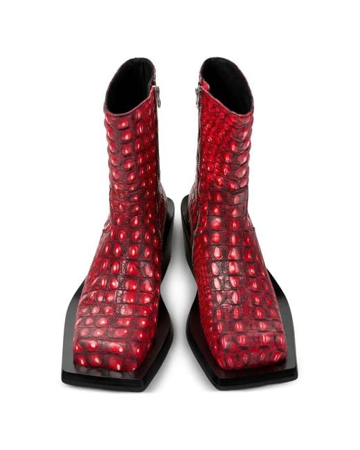 CAMPERLAB Quetal Textured Ankle Boots