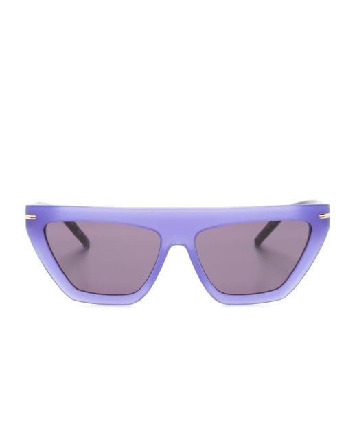 Boss Purple Cat-eye Sunglasses