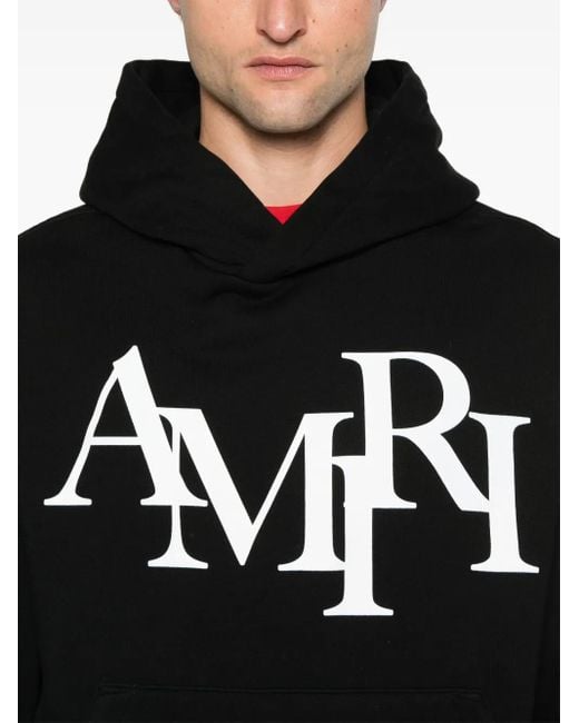Amiri Black Hoodie for men