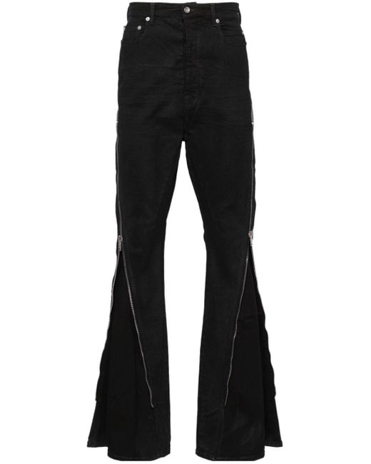 Rick Owens Black Bolan Bandana Slim-fit Jeans for men