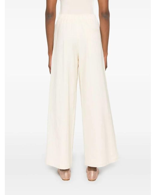 Forte Forte Broek Met Knoopsluiting in het White