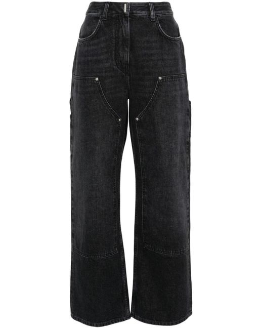 Jean à coupe droite Givenchy en coloris Black