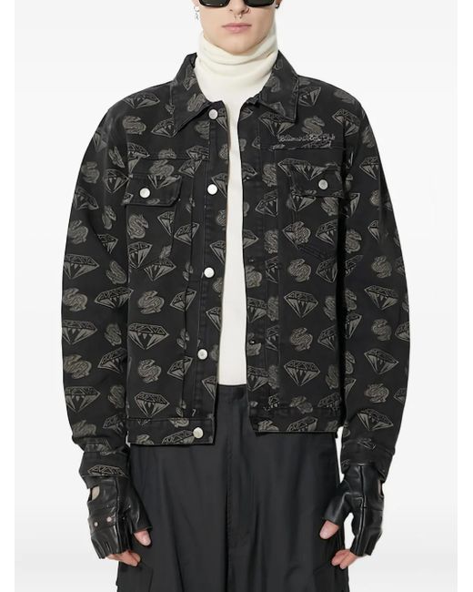 Veste À Motif Diamonds & Dollars BBCICECREAM pour homme en coloris Black