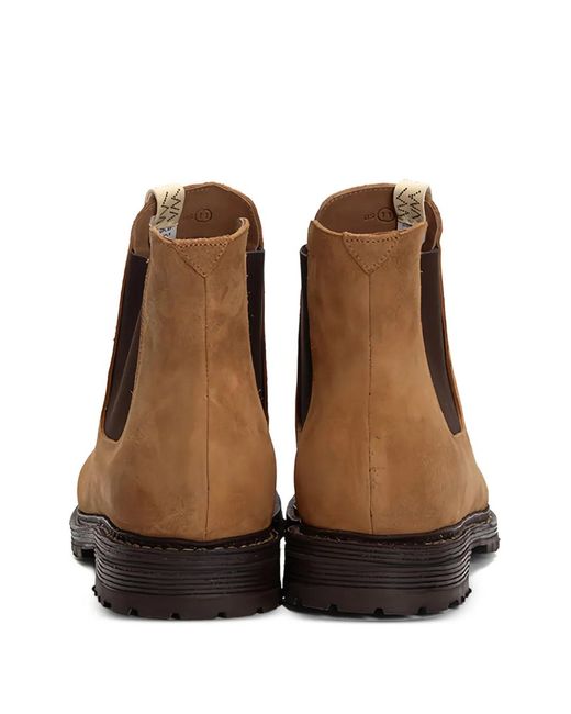 Visvim Brown Gornergrat Chelsea Boots for men