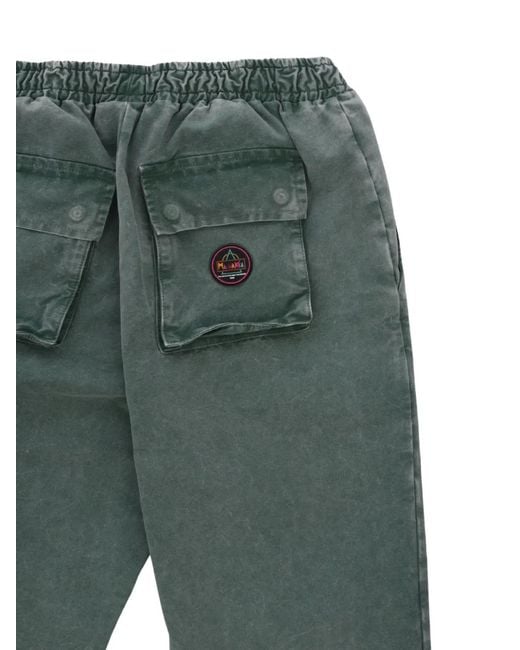 Mauna Kea Blue Canvas Track Pants for men