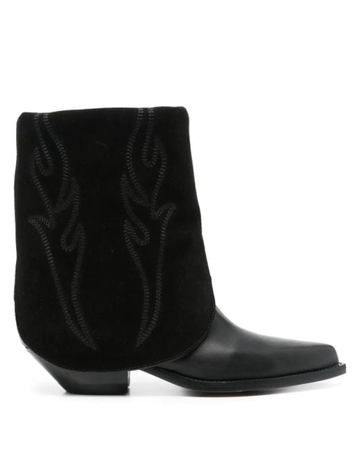 Sonora Boots Black 40Mm Rancho Reverse Boots