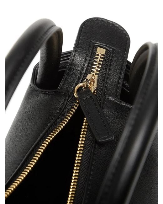 Tommy Hilfiger Black Sac À Bandoulière À Motif Monogrammé