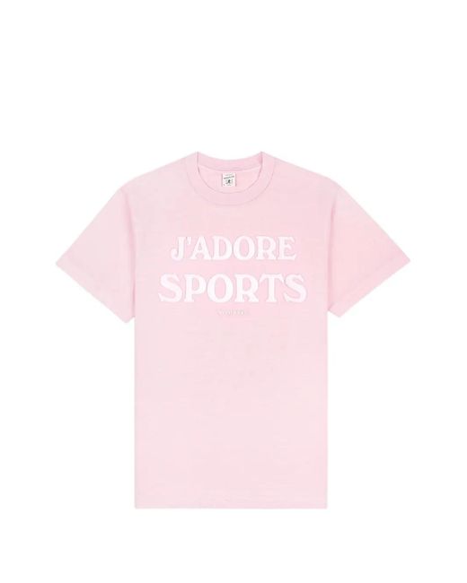 Sporty & Rich Pink Jadore Sports T-Shirt