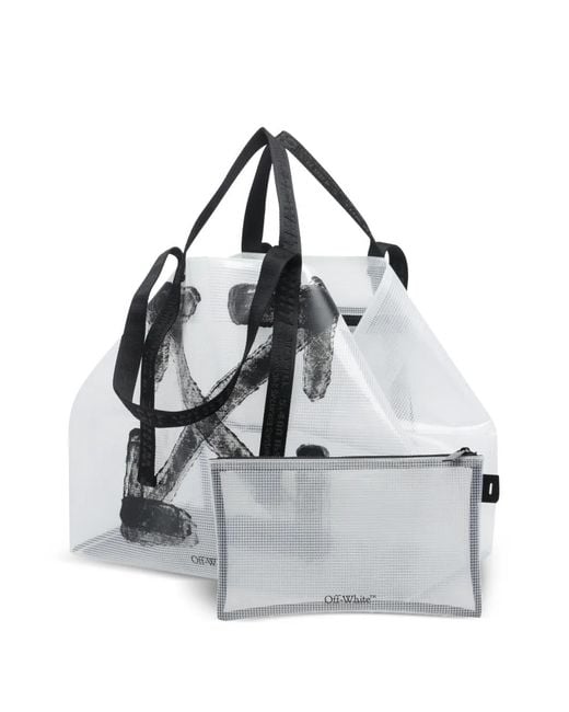 Off-White c/o Virgil Abloh White Day Of Risptop Tote Bag for men