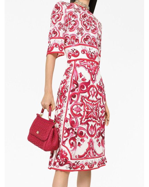 Dolce & Gabbana Dresses > Day Dresses > Summer Dresses in het Red