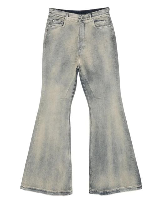 Vaqueros Bolan Bootcut con efecto degradado Rick Owens de hombre de color Gray