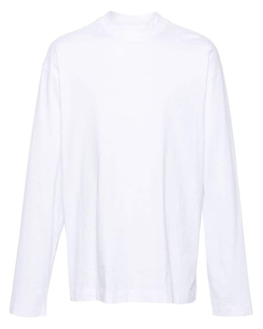 Dries Van Noten T-shirt Met Lange Mouwen in het White voor heren