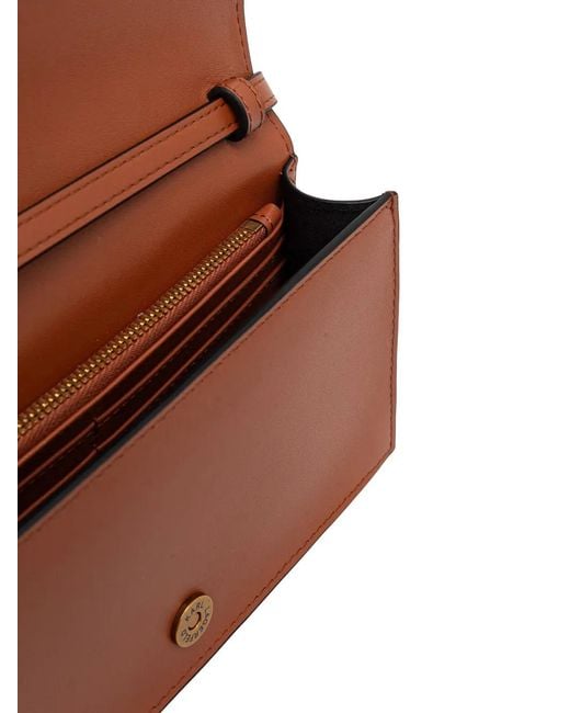 Karl Lagerfeld Brown K/Autograph Logo-Plaque Cross Body Bag